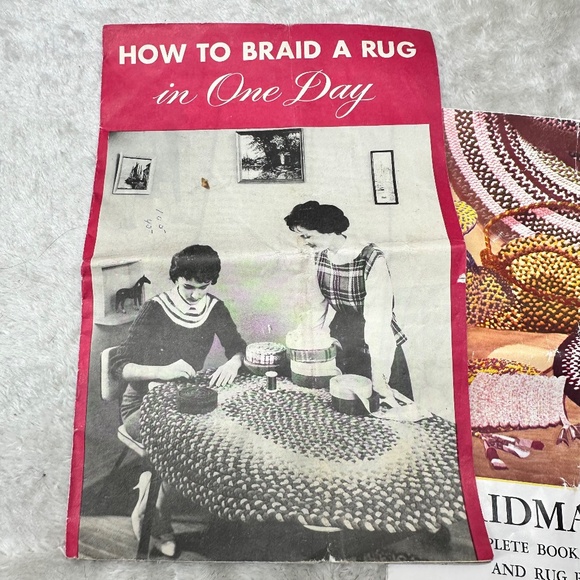 Vintage Rug Braiding Braid-Aid Instructions, braidkins, and Vari-Folders - Picture 10 of 10